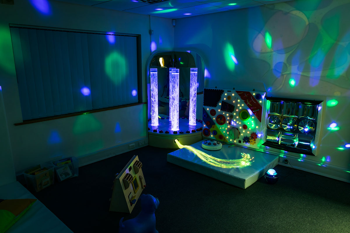 Our Luna Interactive sensory room