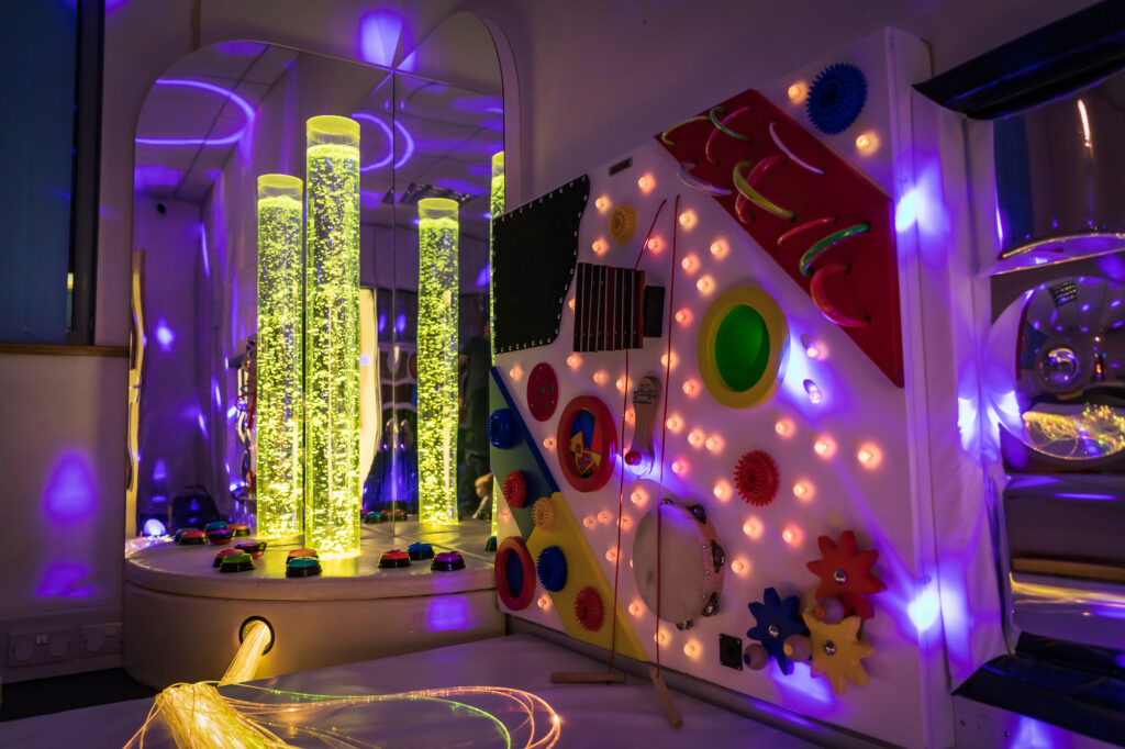 Photo of Luna Interactive sensory room - available to book as part of a weekly routine
